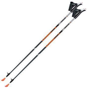 Палиці для скандинавської ходьби Gabel X-1.35 Black/Orange 125 (7008361141250) DAS301689 фото
