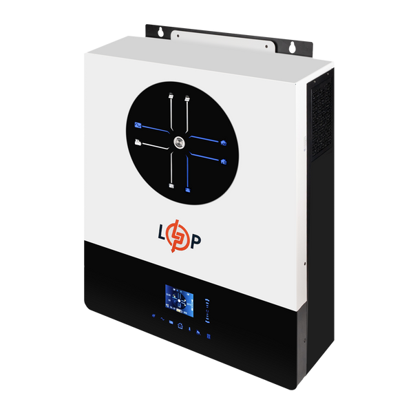 Гібридний сонячний інвертор (ДБЖ) LPW-MAXII-ULTRA 11000VA (11000Вт) 48V 150A MPPT 90-450V ON-OFF GRID LP30593 фото