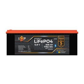 Акумулятор LP LiFePO4 12,8V - 608 Ah (7782Wh) (BMS 200A/200А) пластик Smart BT (Безкоштовна доставка) LP40458 фото
