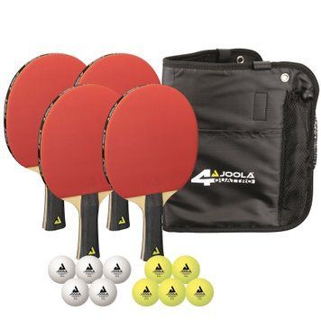 Набір для настільного тенісу Joola Quattro 4 Bats 10 Balls (54818) 930795 фото