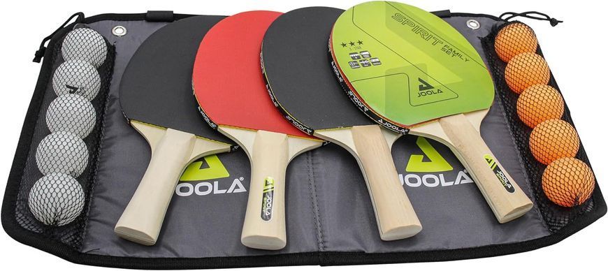 Набір для настільного тенісу Joola Family 4 Bats 10 Balls (54810) 930797 фото