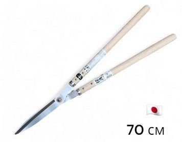 Кущоріз А-16, 70 см (леза 18 см, сталь GIN3 YCS-INOX, 61HRC) ручки - дуб, (1118885) 880 г. KANENORI 147310-21 фото