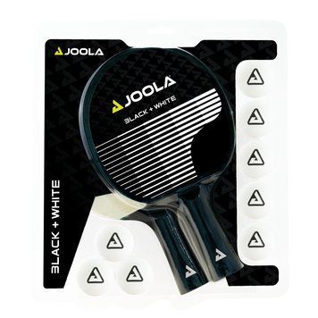 Набір для настільного тенісу Joola Black White 2 Bats 8 Balls (54817) 930799 фото