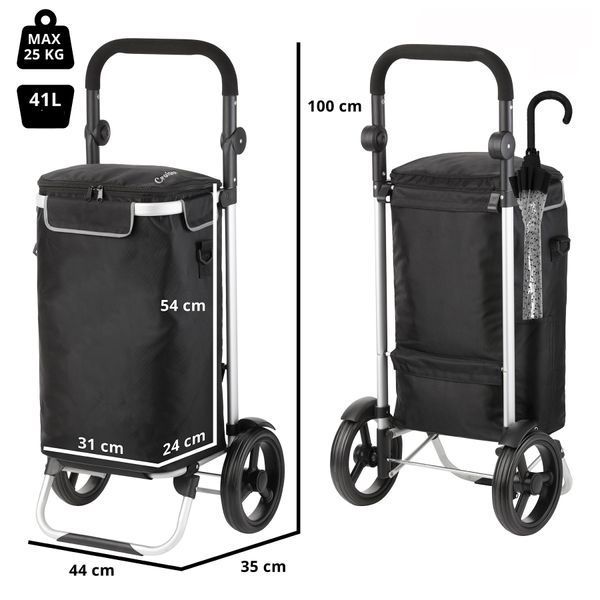 Cумка-візок ShoppingCruiser Allround Black (650064) 930022 фото