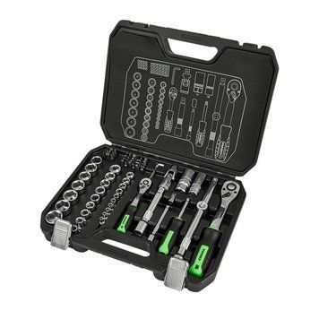 Професійний набір інструментів в кейсі Winso Pro 1/2", 1/4" 72 T, CR-V, 73од. L924073 фото