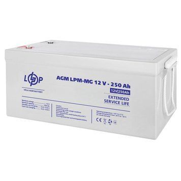 Акумулятор мультигелевий LPM-MG 12V - 250 Ah (Безкоштовна доставка) LP4198 фото