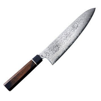 Кухонний ніж Шеф 200 мм Suncraft Senzo Black (BD-05) BD-05 фото