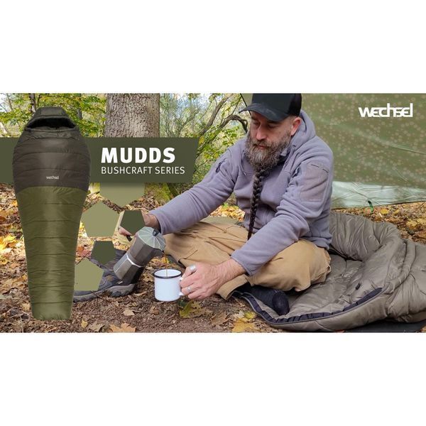 Спальний мішок Wechsel Mudds Summer 8&deg; L TL Olive/Mud Green Left (232049) DAS302760 фото