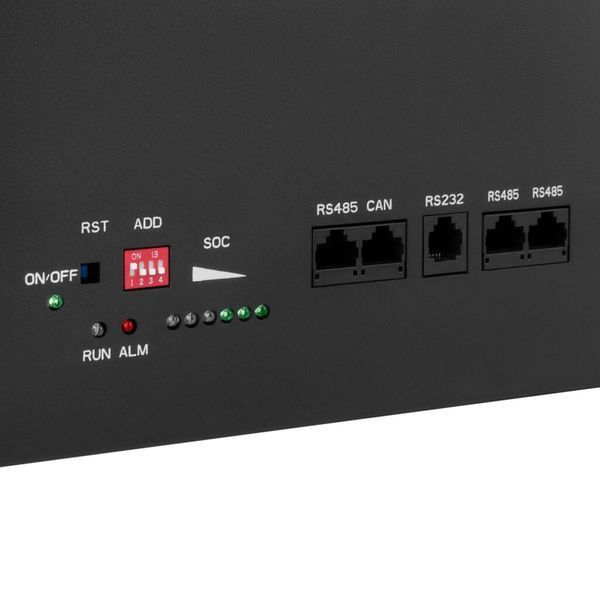 Акумулятор LP LiFePO4 48V (51,2V) - 230 Ah (11776Wh) (Smart BMS 200A) з LCD RM RS485/CAN (Безкоштовна доставка) LP20331 фото