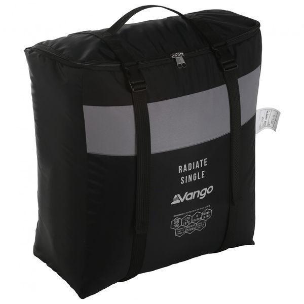 Спальний мішок з підігрівом Vango Radiate Single/-3&deg;C Black Left (SBQRADIATB05TJ8) 929679 фото