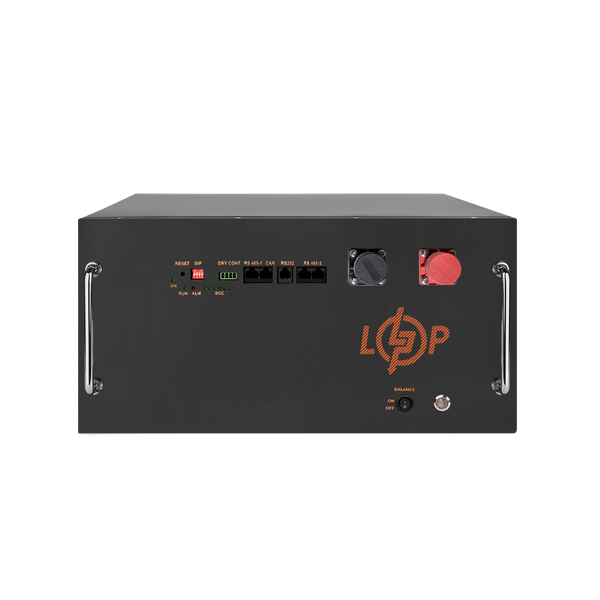 Акумулятор LP LiFePO4 51,2V - 230 Ah (11776Wh) (BMS JK 200A/100A) RM RS485/CAN BL (Безкоштовна доставка) LP38128 фото