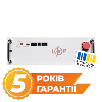 Акумулятор LP LiFePO4 25,6V - 200 Ah (5120Wh) (BMS JK 150A/100А) RM RS485/CAN WH (Безкоштовна доставка) LP38179 фото