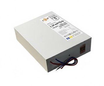 Акумулятор LP LiFePO4 76,8V - 100 Ah (7680Wh) (BMS 200/100А) метал Smart BT LP38575 фото