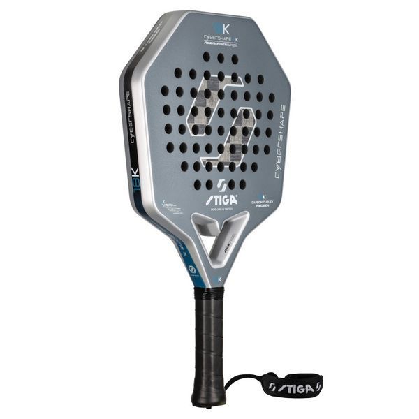 Ракетка для падел тенісу Stiga Racket 18K Cybershape 2V (2202-1722-03) 932049 фото