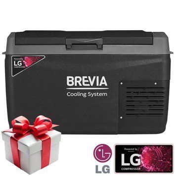 Холодильник автомобільний Brevia 29л (компресор LG) 24275 L24275 фото