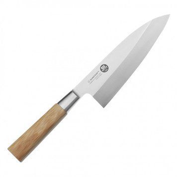 Ніж кухонний Деба 165 мм Suncraft MU Bamboo (MU-09) MU-09 фото