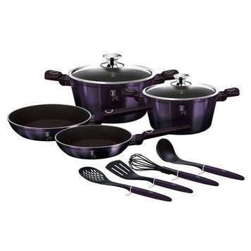 Набір посуду 10 предметів Berlinger Haus Purple Eclipse Collection (BH-7140) BH-7140 фото